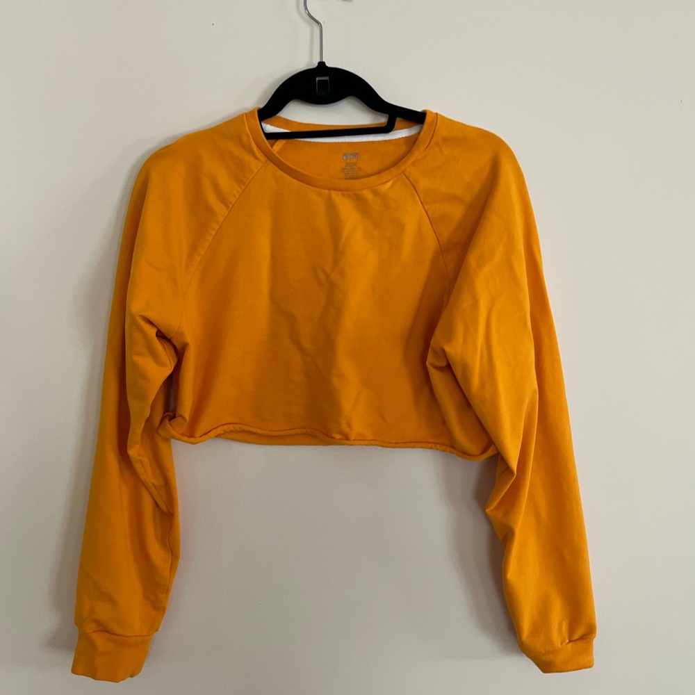 Long sleeved crop tee by KFT Brands